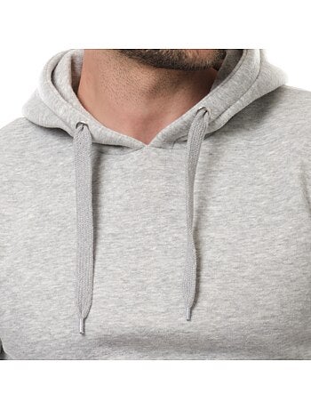 Sudadera con capucha lisa