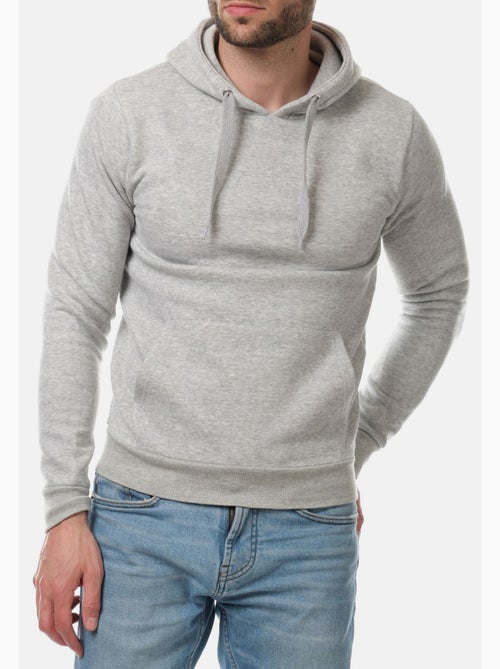 Sudadera con capucha lisa - Kiabi