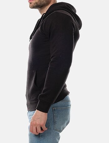 Sudadera con capucha lisa