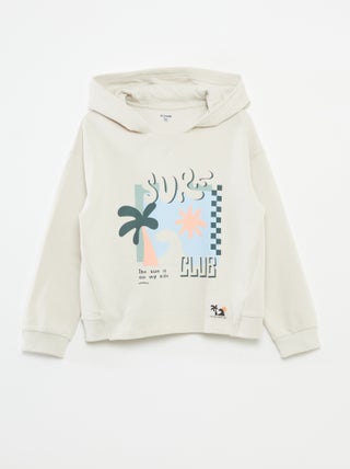 Sudadera con capucha loose de chándal