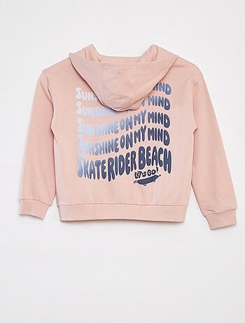 Sudadera con capucha loose de chándal