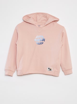 Sudadera con capucha loose de chándal