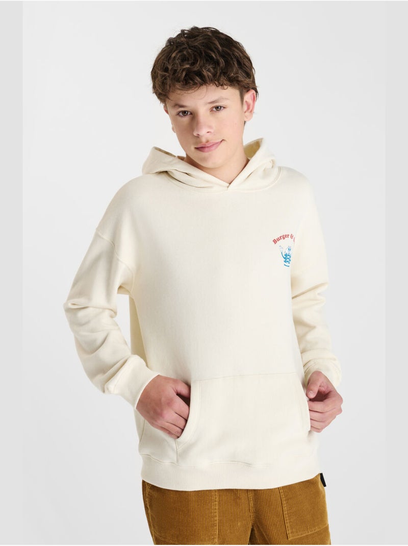 Sudadera con capucha LOUIBO Beige - Kiabi