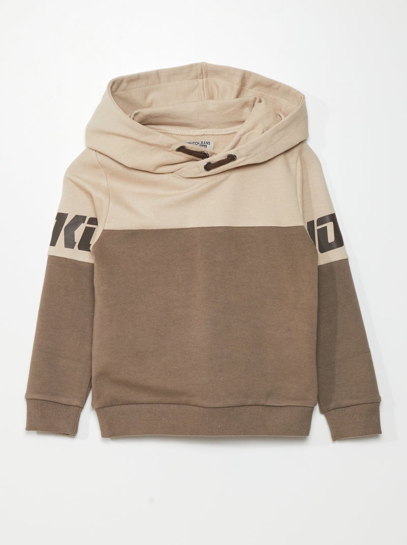 Sudadera con capucha MARRON - Kiabi