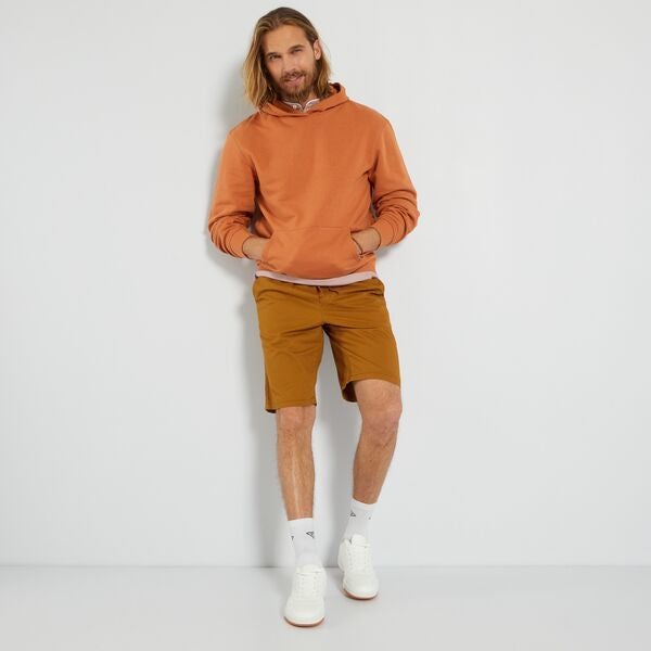 Sudadera con capucha Hombre talla S-XXL - MARRON - Kiabi - 10,00€