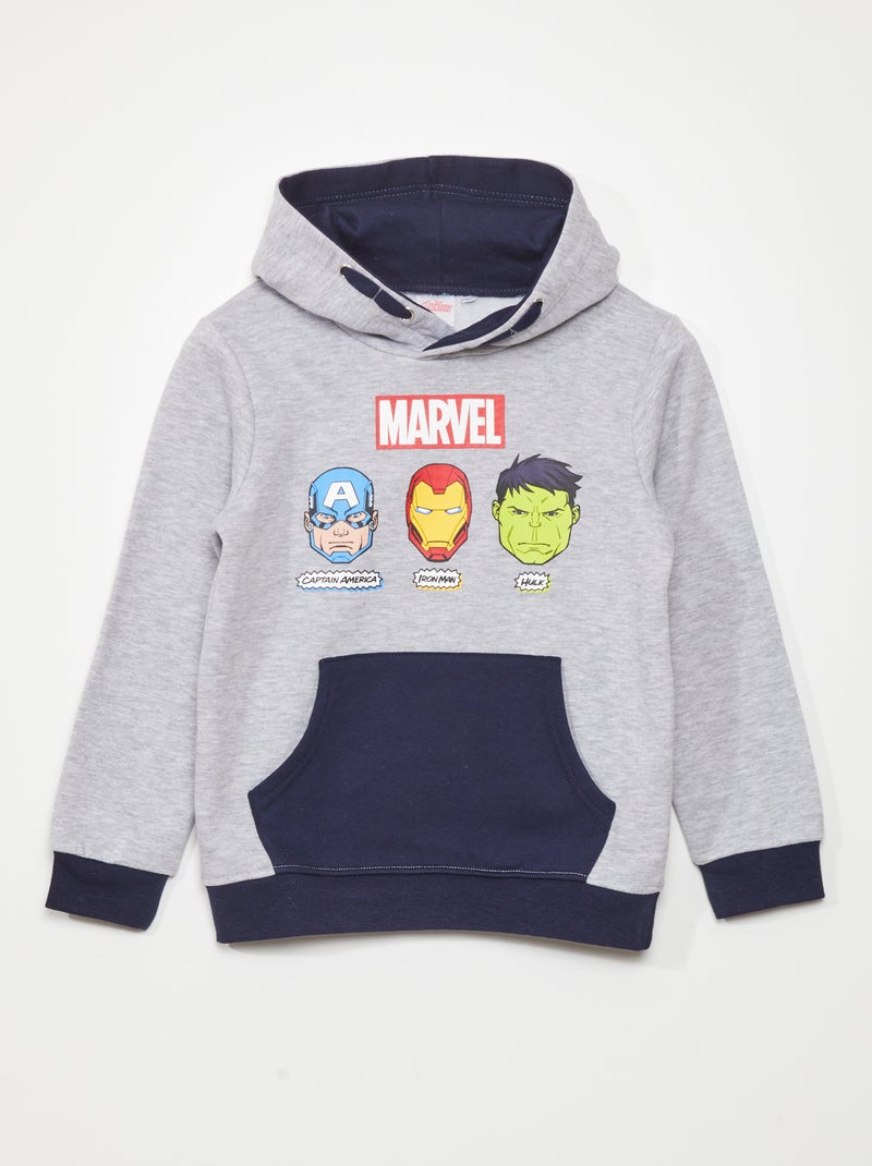 Sudadera con capucha 'Marvel' GRIS - Kiabi