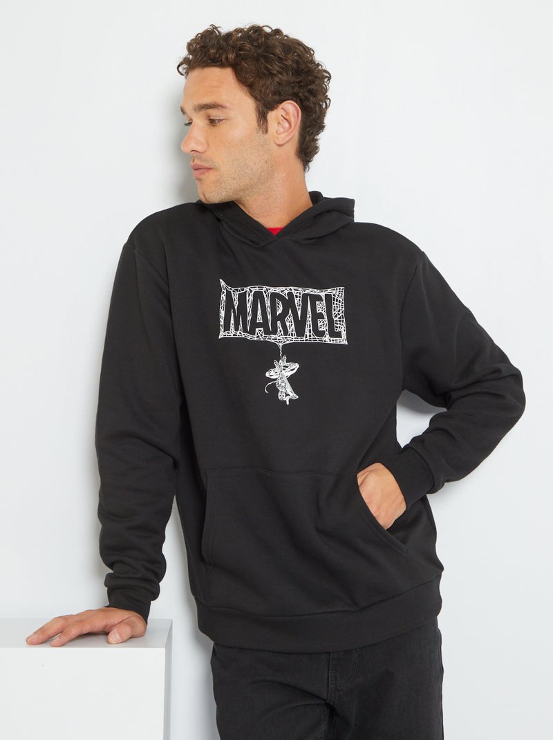 Sudadera con capucha 'Marvel' NEGRO - Kiabi