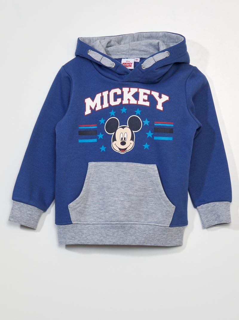 Sudadera con capucha 'Mickey' azul - Kiabi