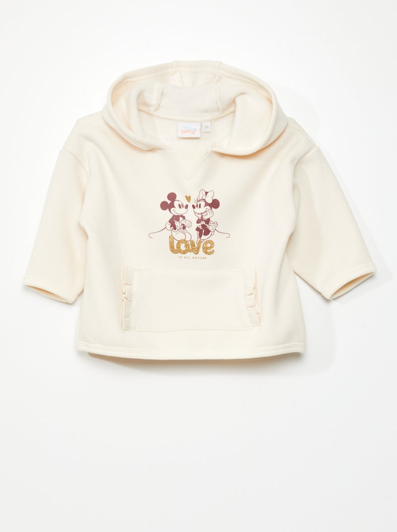 Sudadera con capucha 'Mickey' BLANCO - Kiabi