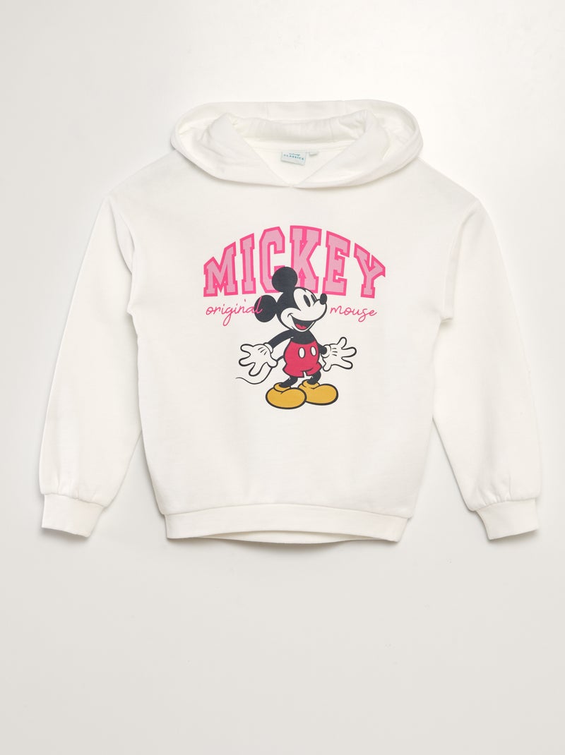 Sudadera con capucha 'Mickey' de 'Disney' BLANCO - Kiabi