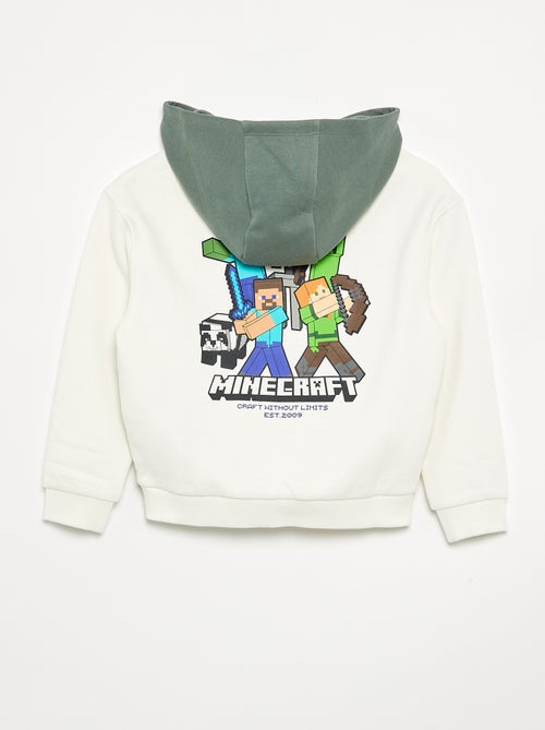 Sudadera con capucha \'Minecraft\' - Kiabi Sudadera con capucha \'Minecraft\' - Kiabi