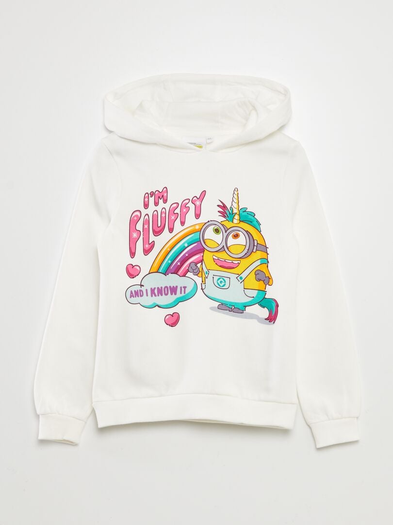 Sudadera con capucha 'Minions' BLANCO - Kiabi