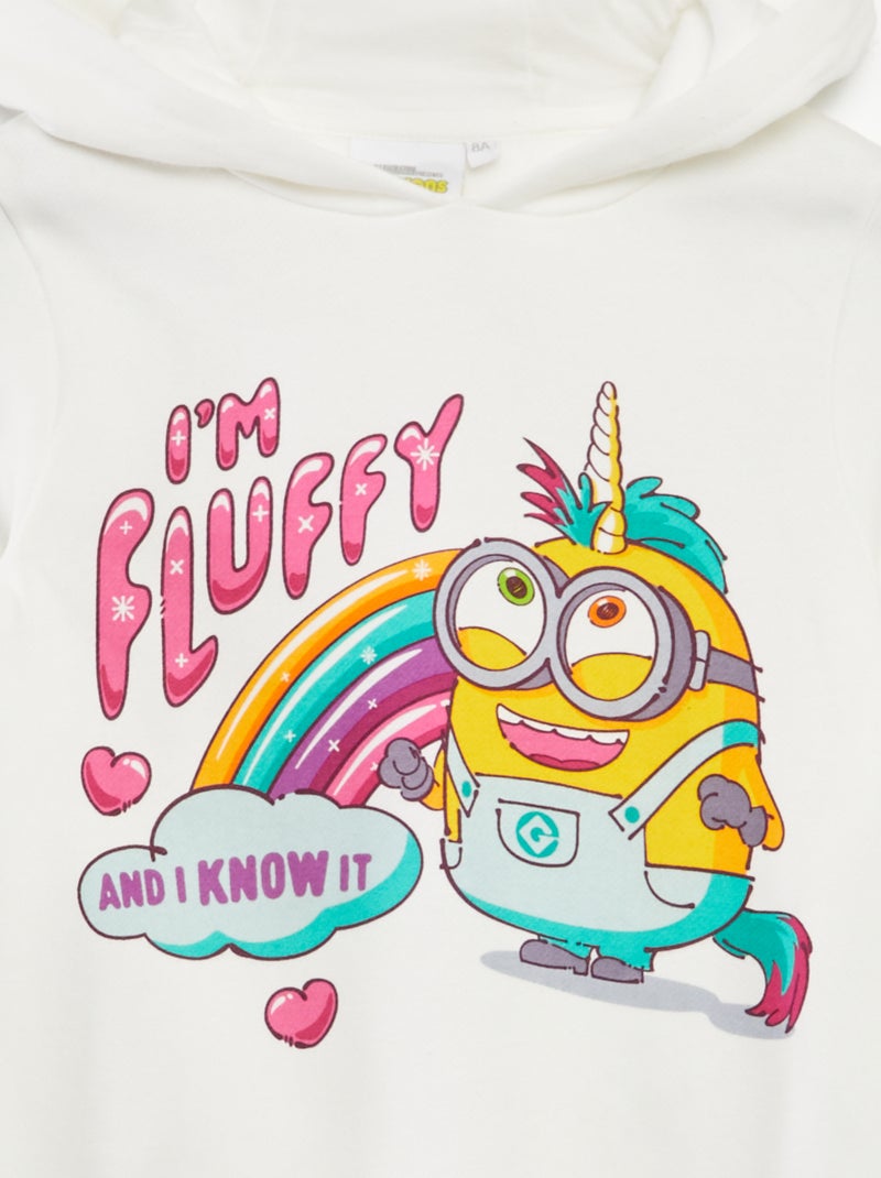 Sudadera con capucha 'Minions' BLANCO - Kiabi