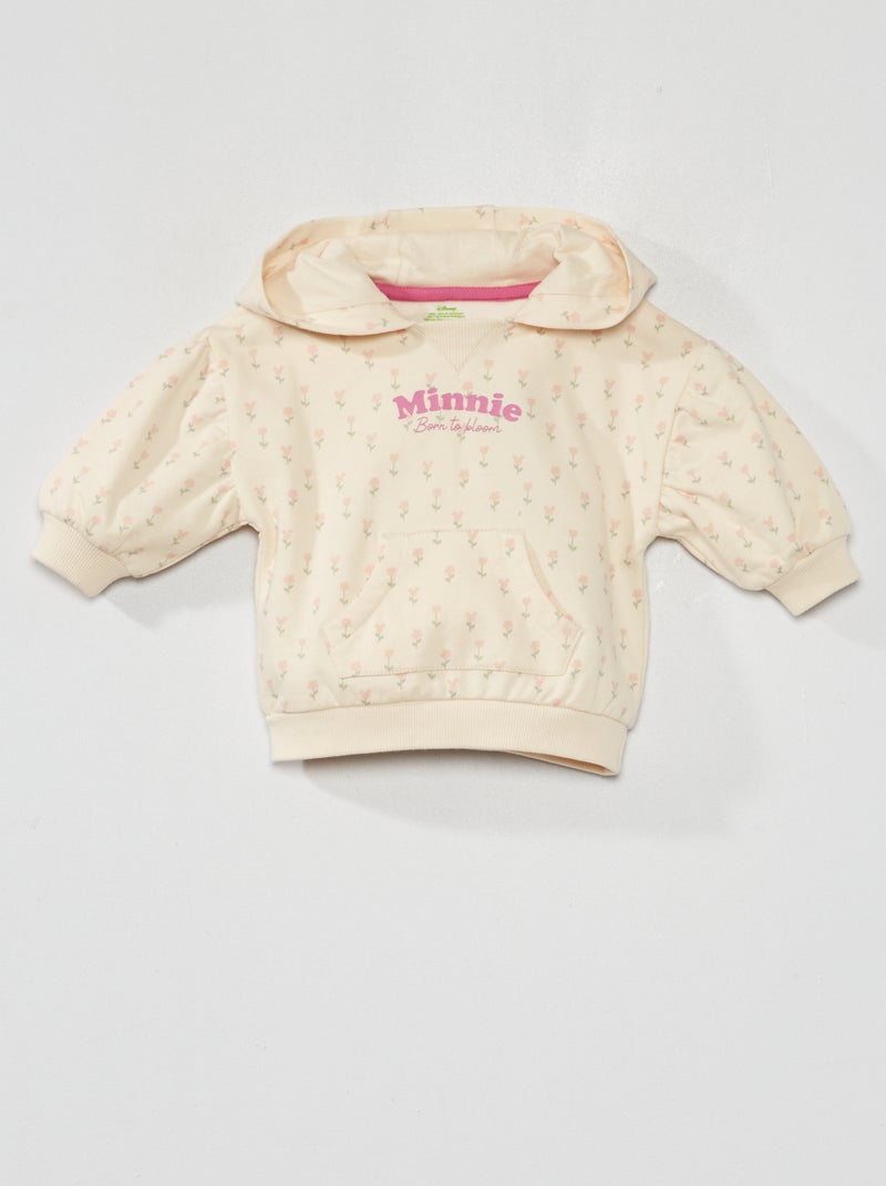 Sudadera con capucha 'Minnie' BLANCO - Kiabi