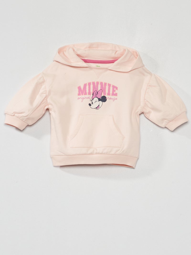 Sudadera con capucha 'Minnie' ROSA - Kiabi