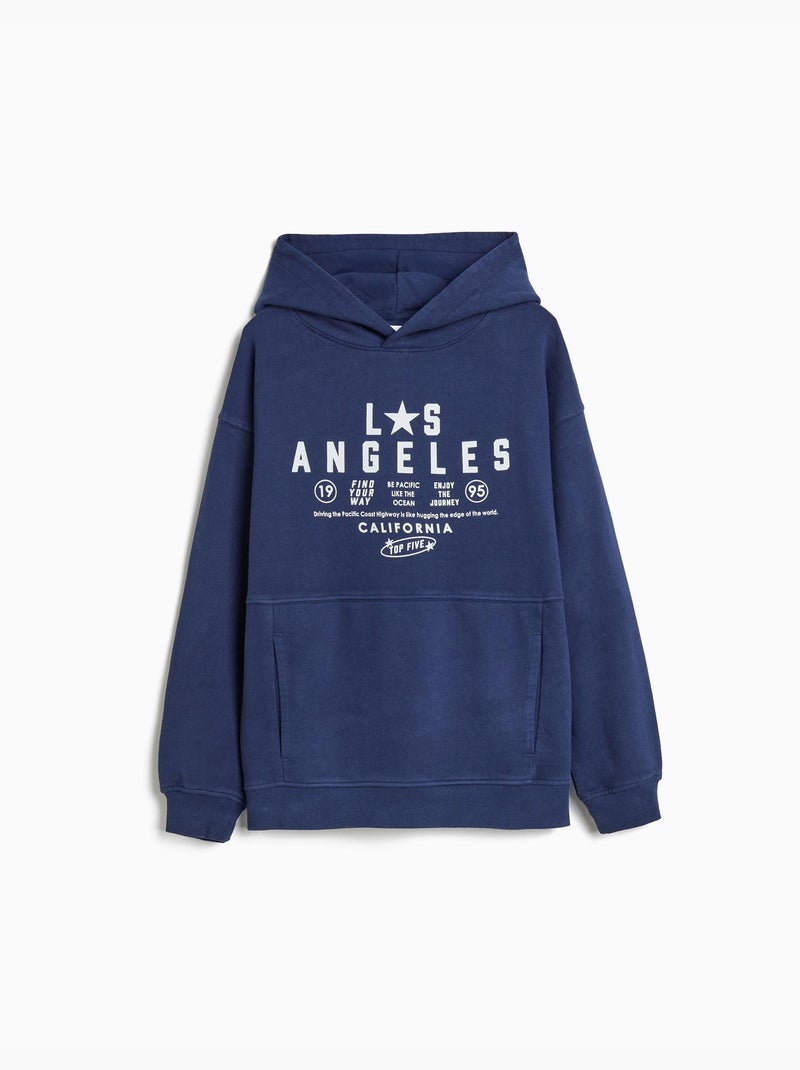 Sudadera con capucha, MO Fashion Azul - Kiabi