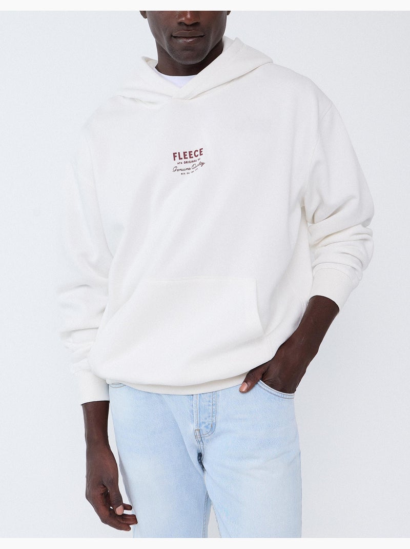 Sudadera con capucha, mo fashion Blanco - Kiabi