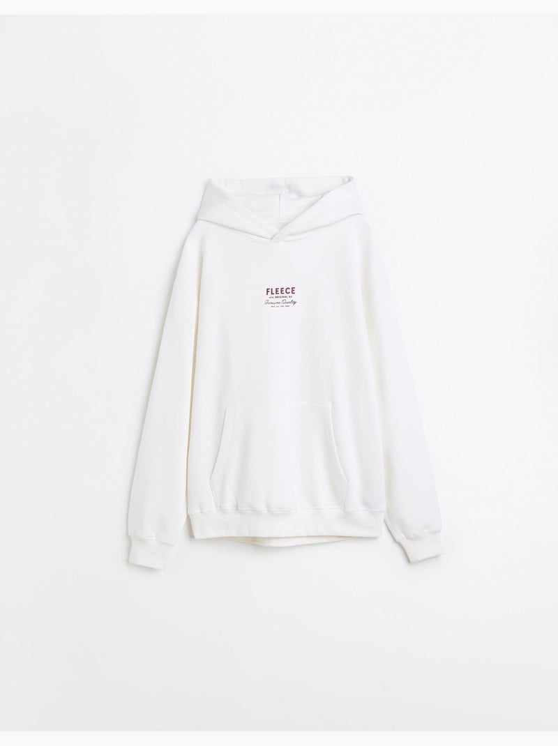Sudadera con capucha, mo fashion Blanco - Kiabi