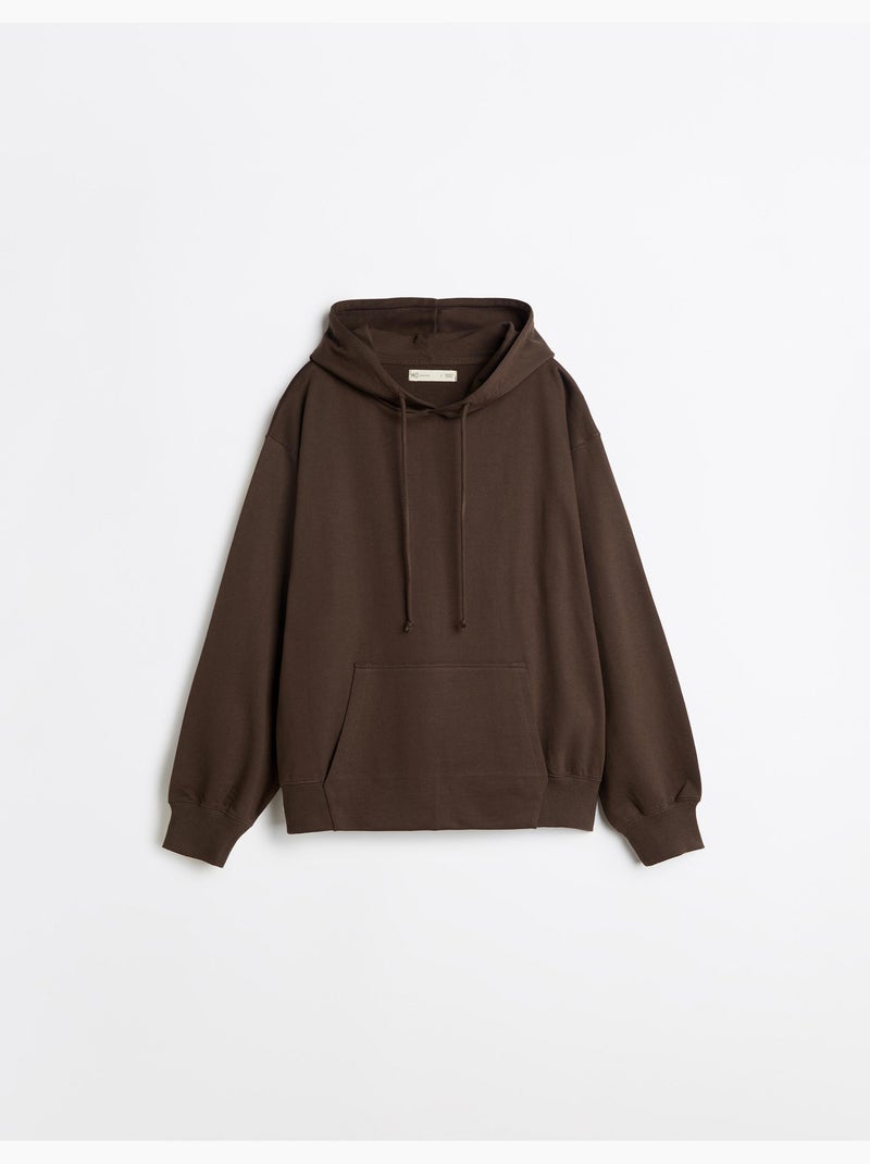 Sudadera con capucha, mo fashion Marrón - Kiabi