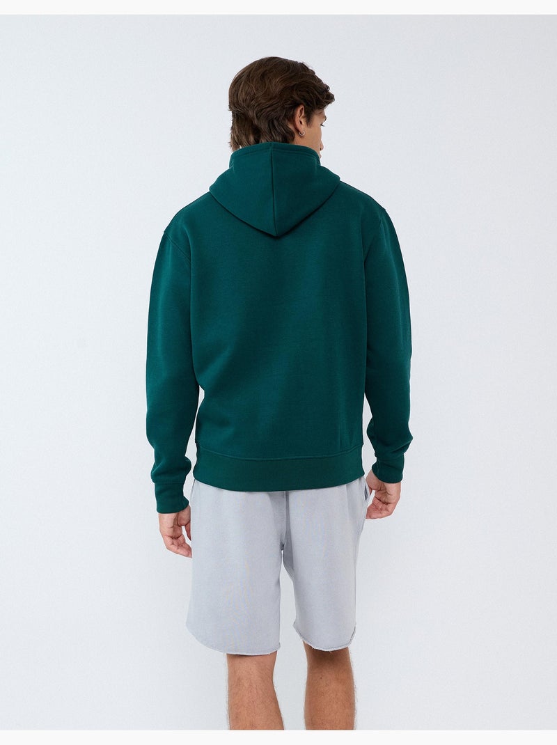 Sudadera con capucha, mo fashion Verde - Kiabi