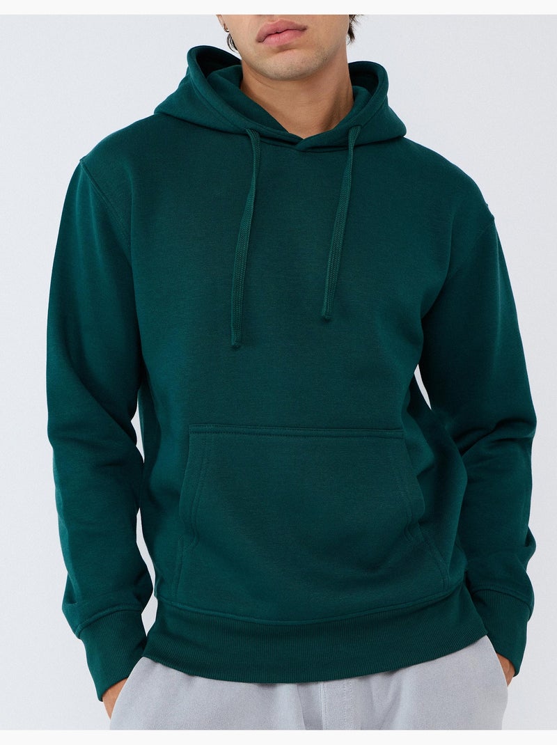 Sudadera con capucha, mo fashion Verde - Kiabi