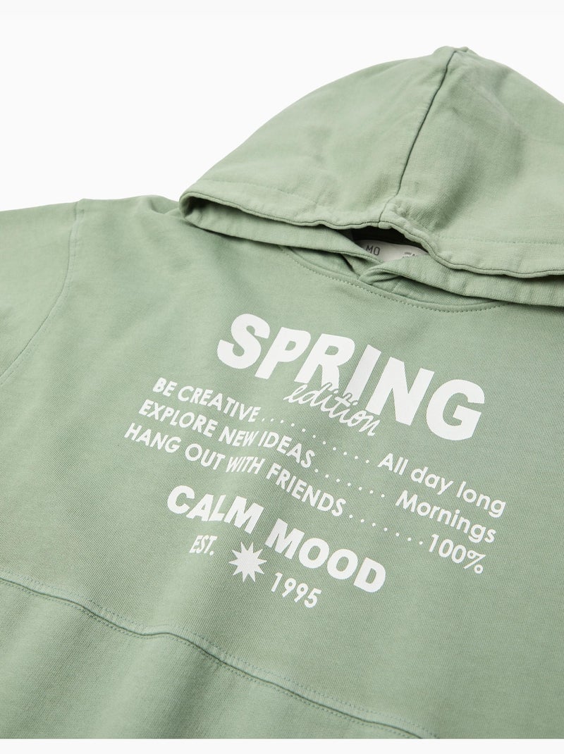 Sudadera con capucha, MO Fashion Verde - Kiabi