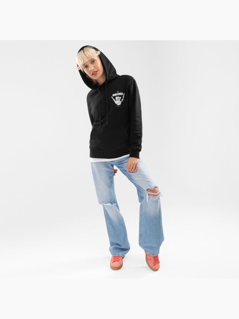 Sudadera con capucha mujer lifestyle mujer vibes-w Negro - Kiabi