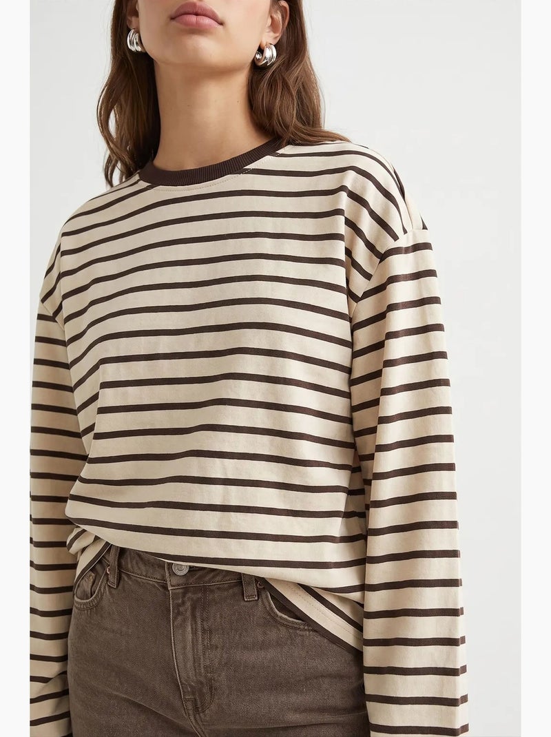 Sudadera con capucha mujer mixray Marrón - Kiabi