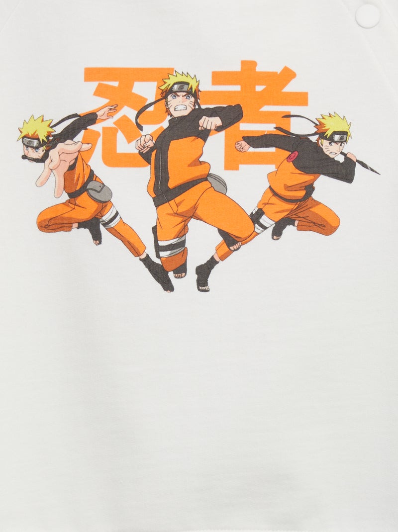 Sudadera con capucha 'Naruto' - colección fácil de poner BLANCO - Kiabi