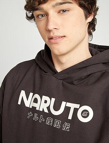 Sudadera con capucha 'Naruto' estampada en ambos lados