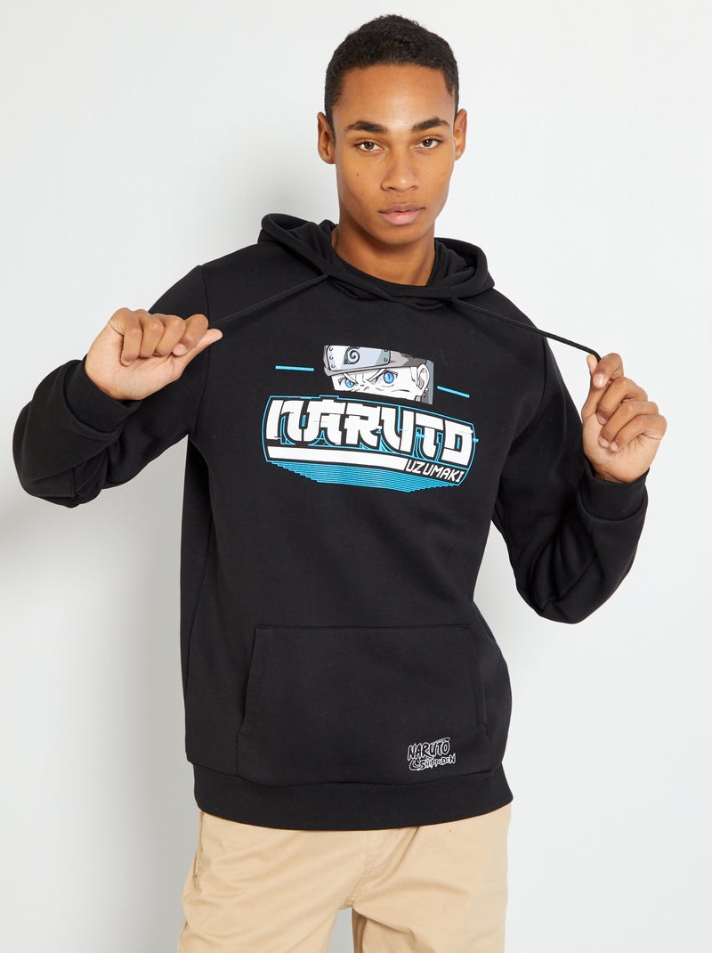Sudadera con capucha 'Naruto' Negro - Kiabi