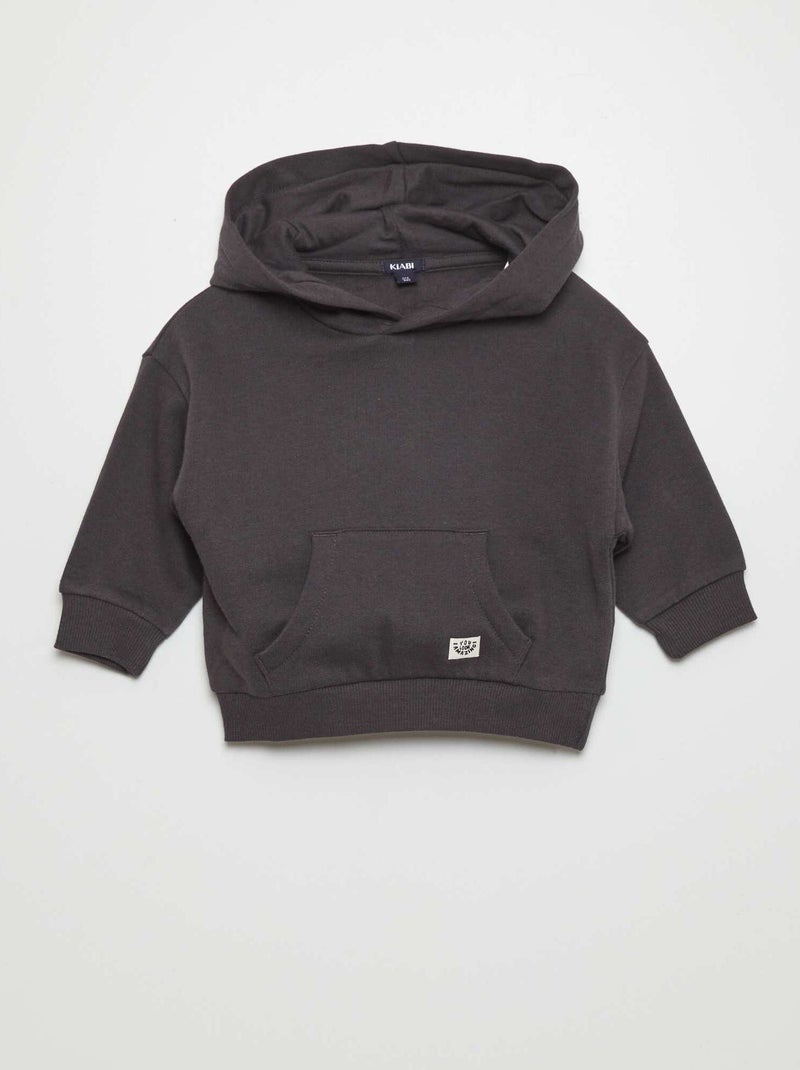 Sudadera con capucha NEGRO - Kiabi