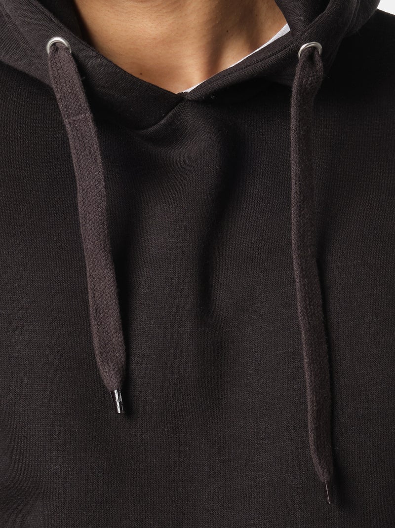Sudadera con capucha Negro - Kiabi
