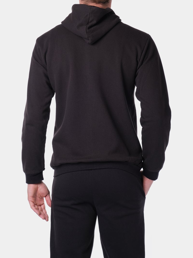 Sudadera con capucha Negro - Kiabi