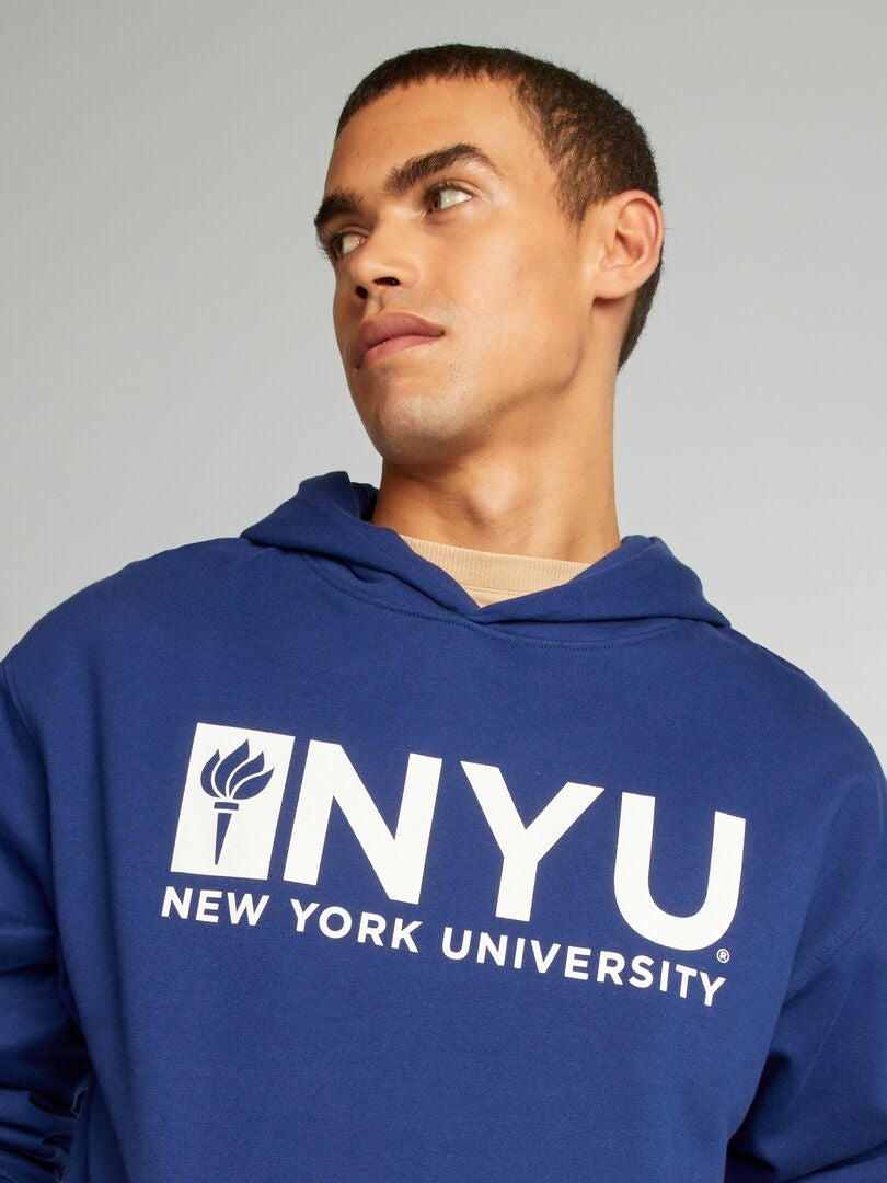Sudadera con capucha 'New York University' AZUL - Kiabi