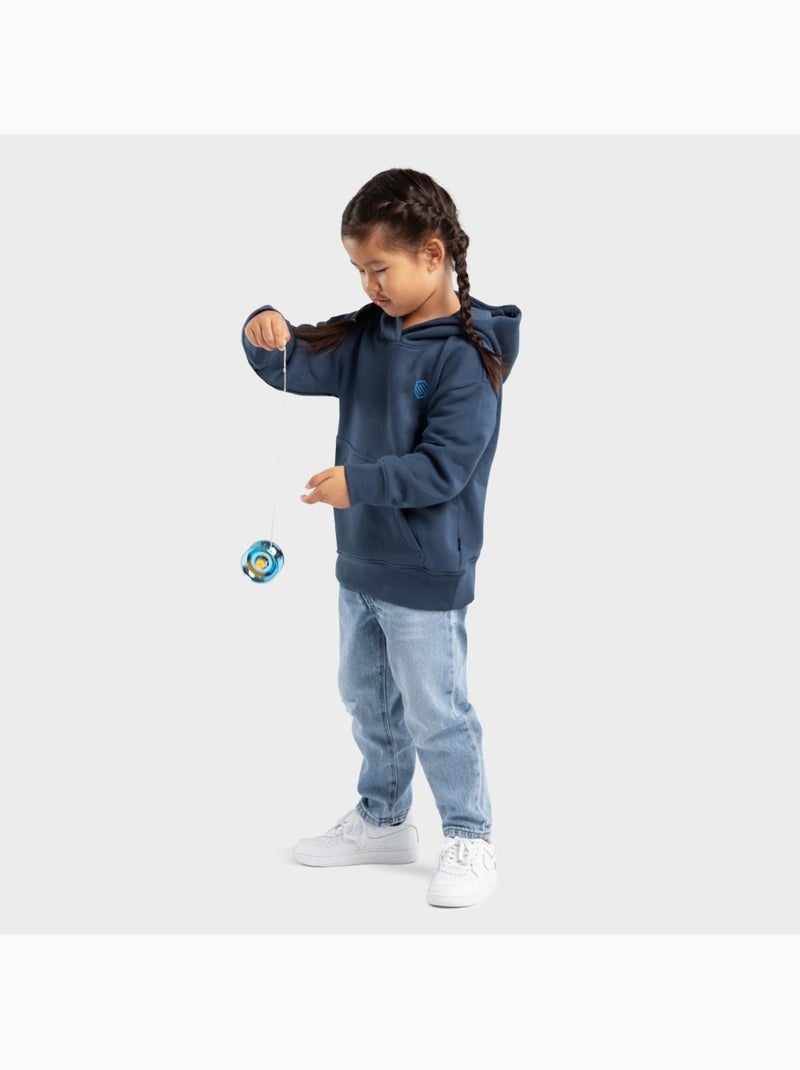 Sudadera con capucha niña lifestyle niños y niñas band-g Azul - Kiabi