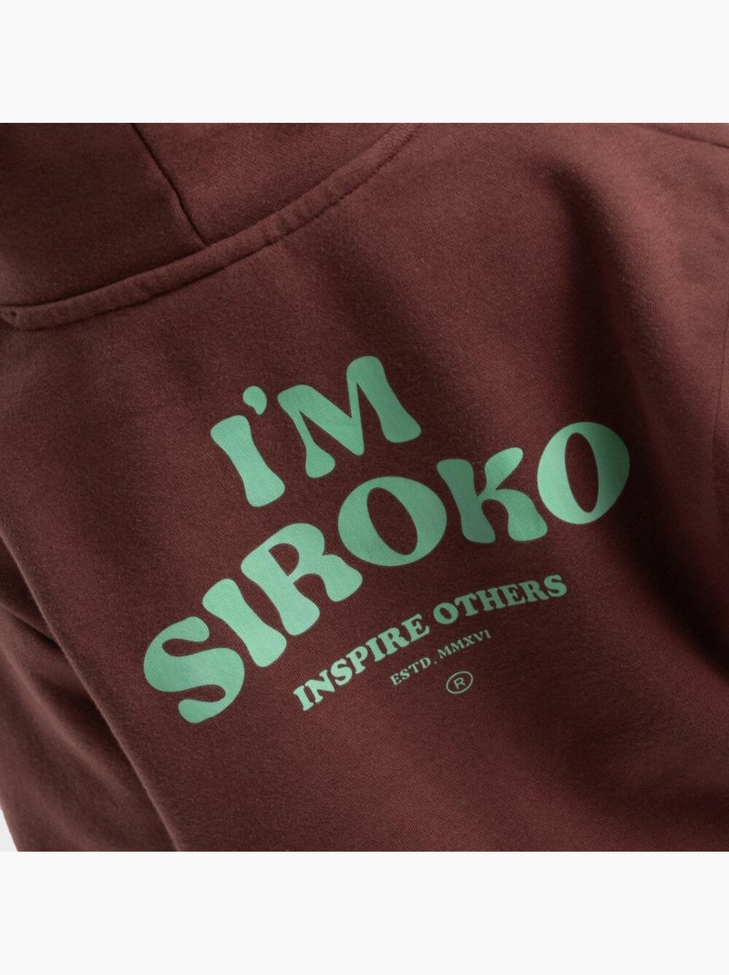 Sudadera con capucha niño lifestyle niños y niñas crowd Marrón - Kiabi
