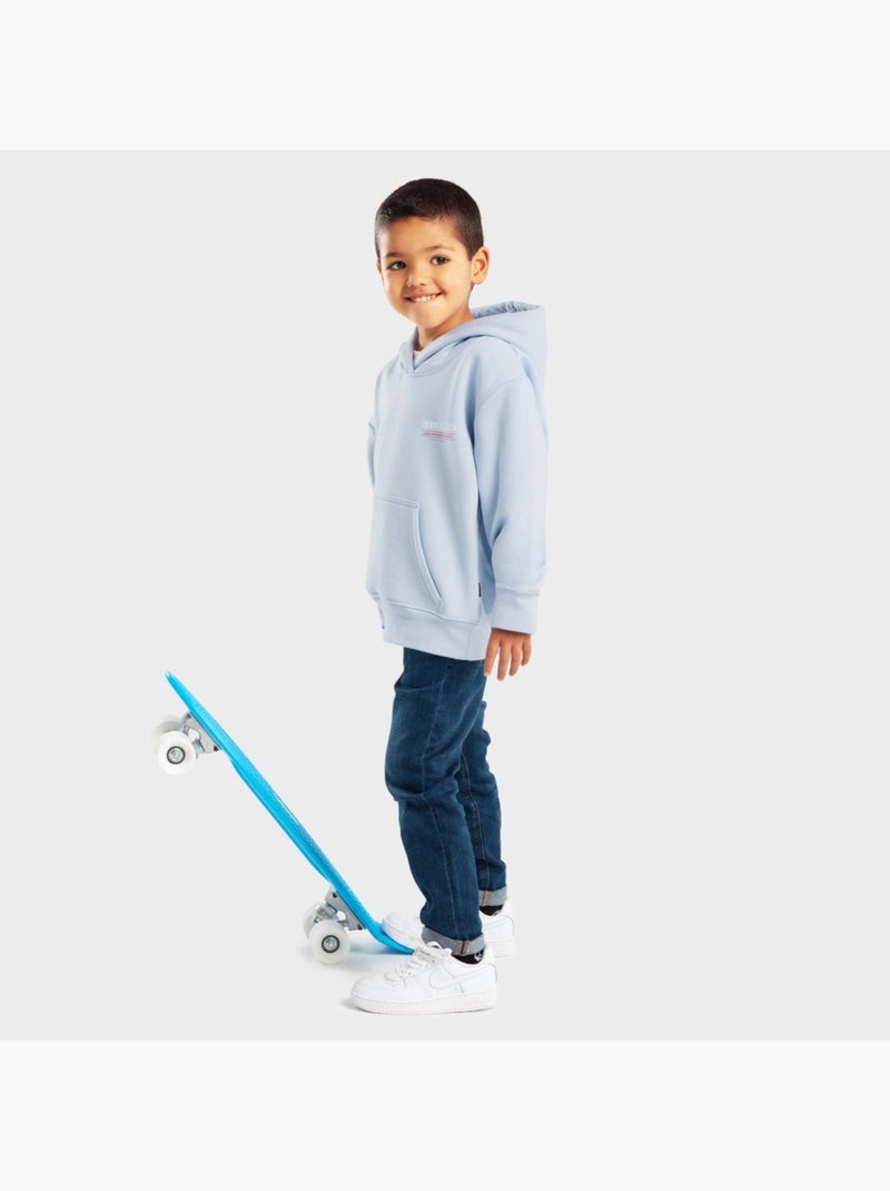 Sudadera con capucha niño lifestyle niños y niñas twilight Azul - Kiabi