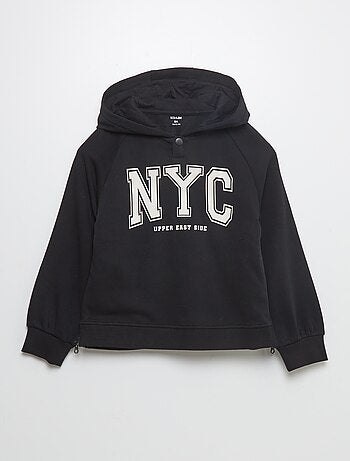 Sudadera con capucha 'NYC' - colección fácil de poner