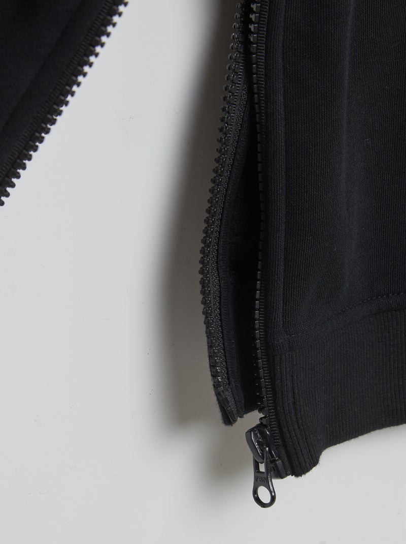 Sudadera con capucha 'NYC' - colección fácil de poner NEGRO - Kiabi