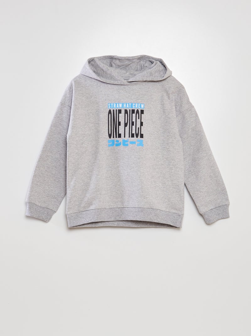 Sudadera con capucha 'One Piece' GRIS - Kiabi