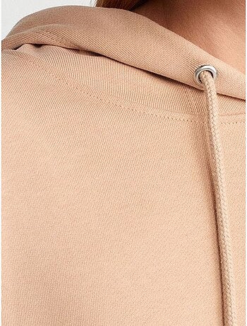 Sudadera con capucha oversize de algodón con abertura dilvin