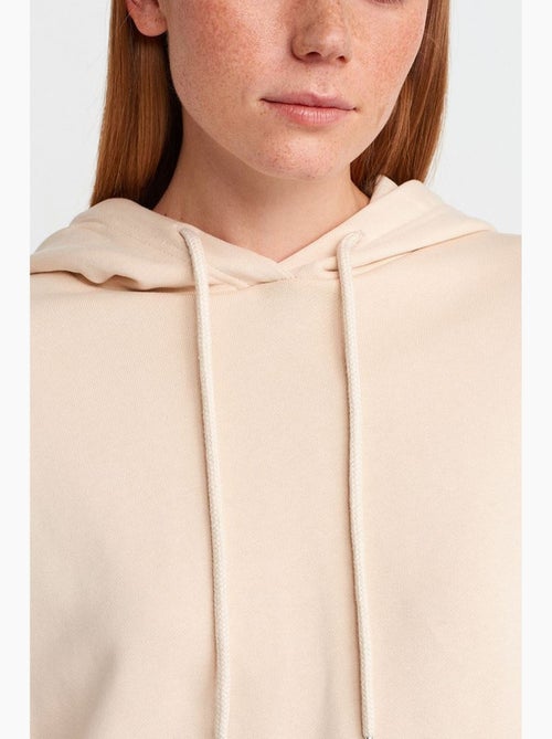 Sudadera con capucha oversize de algodón con cremallera frontal dilvin - Kiabi