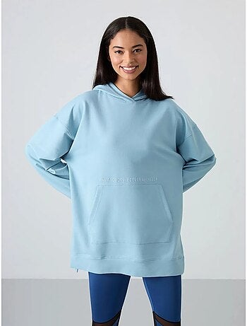Sudadera con capucha oversize estampada tommy
