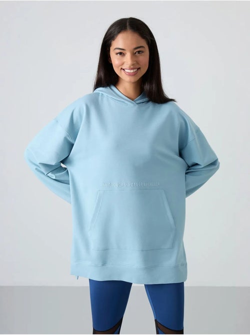 Sudadera con capucha oversize estampada tommy - Kiabi Sudadera con capucha oversize estampada tommy - Kiabi