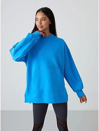 Sudadera con capucha oversize estampada tommy