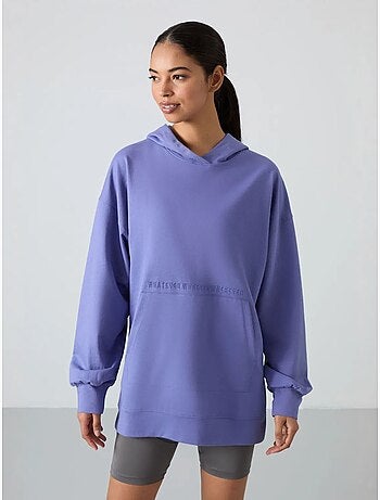 Sudadera con capucha oversize estampada tommy