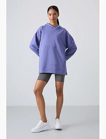 Sudadera con capucha oversize estampada tommy