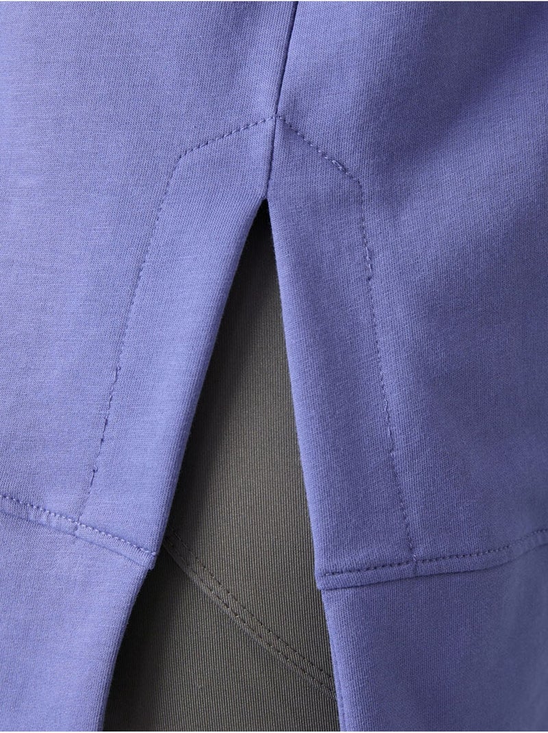 Sudadera con capucha oversize estampada tommy Azul lavanda - Kiabi