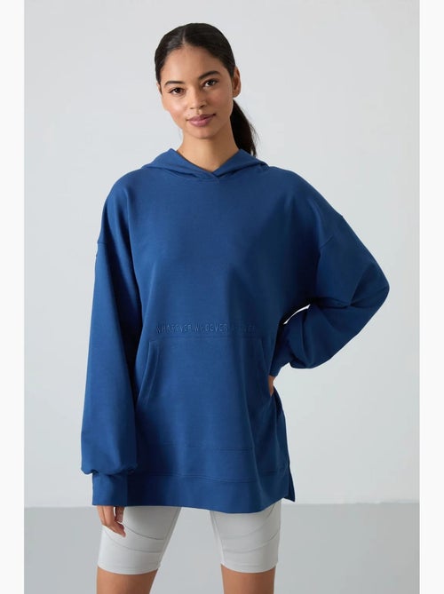Sudadera con capucha oversize estampada tommy - Kiabi Sudadera con capucha oversize estampada tommy - Kiabi